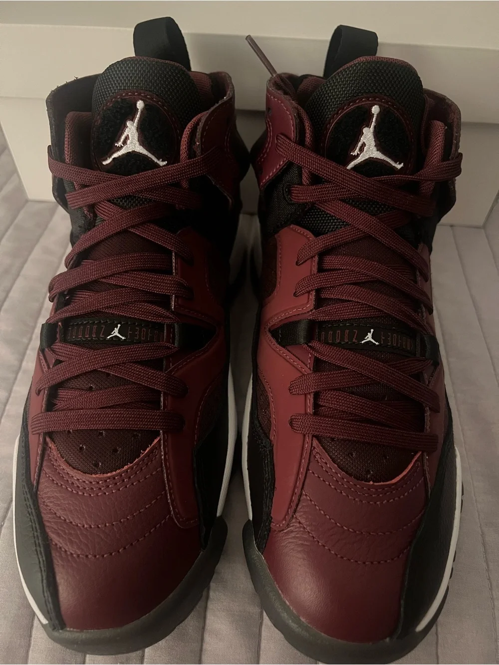 Jordan Woman Jumpman Two Trey Cherrywood Red/White-Black